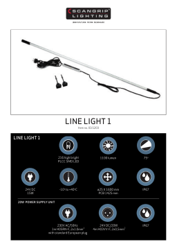 SCANGRIP LINE LIGHT 4: Manuel d'utilisation