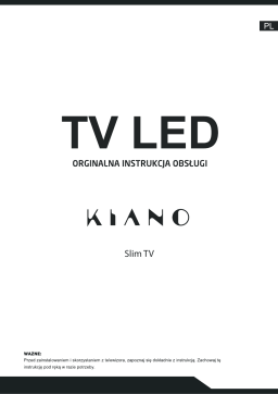 Manuel utilisateur KIANO Slim TV - Télécharger PDF