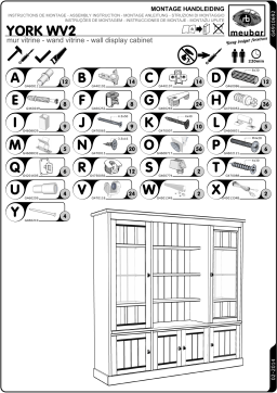 Manuel d'utilisation Meubar YORK WV2 - Télécharger PDF