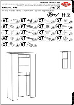 Profijt Meubel JONDAL KV6 Manuel utilisateur