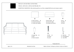 Guide de démarrage rapide Pulaski Furniture P904-680-1725