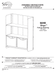 LDI Safco Onyx 6240: Manuel d'utilisation