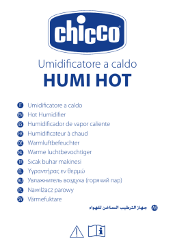 Manuel d'utilisation Chicco HUMI HOT | Humidificateur Vapeur Chaude