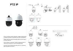 Manuel utilisateur Comelit PTZ IP - Téléchargement gratuit