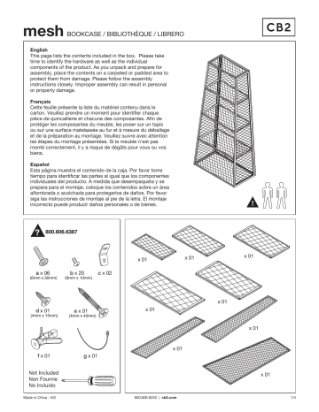 CB2 Mesh Manuel utilisateur | Fixfr