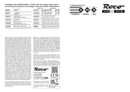 roco 74150 Manuel d'utilisation