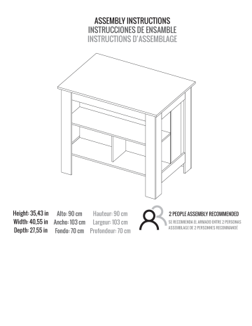 Manuel utilisateur RST SL-KISL-1-WHTASH - Instructions de montage et informations | Fixfr