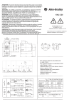 Manuel de d&eacute;marrage rapide 100L-C20 Allen-Bradley