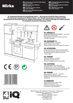 Manuel d'utilisation de la cuisine en bois Mirka 4iQ - Téléchargement et lecture