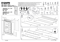 Manuel d'utilisation Gami H32-SARLAT - Armoire à 2 portes en bois