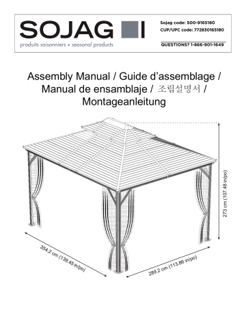 Manuel d'utilisation Sojag 500-9165180 | Fixfr