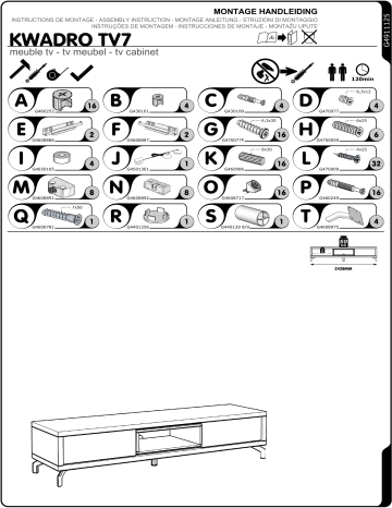 Manuel d'utilisation KWADRO TV7 - Télécharger PDF | Fixfr