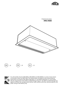 Frico AREC4015W-NA Manuel utilisateur - Télécharger PDF