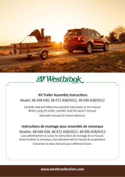 Westbrook Trailers 48-096-K012 Manuel d’utilisation