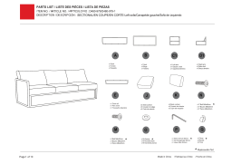 Accentrics Home D480-979 Manuel utilisateur - Canapé modulaire