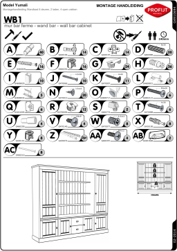 Profijt Meubel WB1 Manuel utilisateur