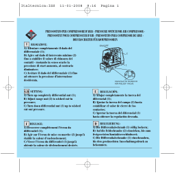 Manuel d’utilisation Italtecnica PMA/12 - Télécharger PDF