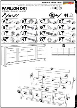 Profijt Meubel PAPILLON DR1 Manuel utilisateur - Téléchargement PDF