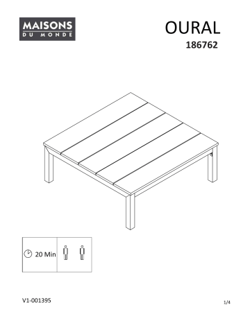 Manuel OURAL 186762 - MAISONS DU MONDE | Fixfr