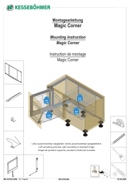 Manuel d'utilisation Kesseböhmer MagicCorner - Télécharger PDF