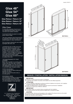 Manuel d'installation Zitta Glax 48"