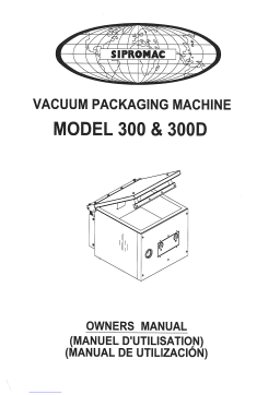 Sipromac 300 Manuel du propriétaire - Télécharger PDF et Lire en Ligne