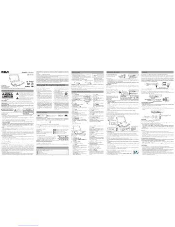 Manuel d'utilisation RCA DRC99310U - Télécharger PDF | Fixfr