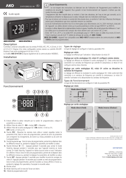 AKO Multiprobe controller AKO-D14730 Mode d'emploi