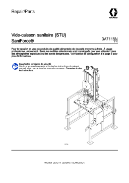 Manuel du propriétaire Graco 3A7118N SaniForce