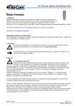 AirCom 232A0230 Manuel du propri&eacute;taire - T&eacute;l&eacute;charger PDF