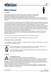 AirCom B510-03WJA Manuel du propri&eacute;taire - T&eacute;l&eacute;charger PDF
