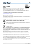 AirCom REF-06E Manuel du propri&eacute;taire - T&eacute;l&eacute;charger PDF