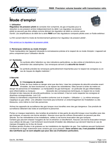 AirCom R600-06N Manuel d'utilisation - Télécharger PDF | Fixfr