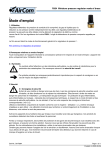 AirCom R364-01B Manuel du propri&eacute;taire - T&eacute;l&eacute;charger PDF