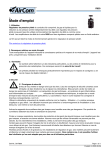AirCom R650-04E Manuel du propri&eacute;taire - T&eacute;l&eacute;charger PDF
