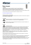 Manuel du propri&eacute;taire AirCom 232A0440 - T&eacute;l&eacute;charger PDF