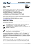 AirCom FM-12 Manuel du propri&eacute;taire: Filtre &agrave; air comprim&eacute;