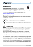 AirCom R650-02F Manuel du propri&eacute;taire - T&eacute;l&eacute;charger PDF - Lire en ligne