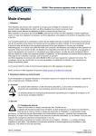 Manuel AirCom B3000-02GD - R&eacute;gulateur de Pression
