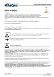 Manuel de l'utilisateur AirCom RWA-04F - T&eacute;l&eacute;charger PDF