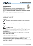 AirCom 239A0260 Manuel du propri&eacute;taire - T&eacute;l&eacute;charger PDF