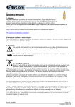 AirCom MAR-1NR Manuel d'utilisation - T&eacute;l&eacute;charger PDF