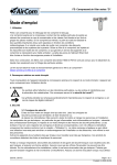 AirCom FD-1AMJ Manuel du Propri&eacute;taire - T&eacute;l&eacute;charger PDF