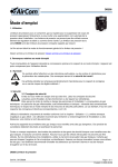 AirCom DB208-03 Manuel du propri&eacute;taire - T&eacute;l&eacute;charger PDF