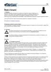 AirCom R45-03C Manuel du propri&eacute;taire - T&eacute;l&eacute;charger PDF