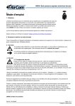 AirCom DB300-02A Manuel du propri&eacute;taire - T&eacute;l&eacute;charger PDF