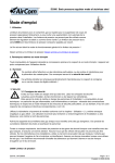 AirCom D3000-04DT Manuel du propri&eacute;taire - T&eacute;l&eacute;charger PDF