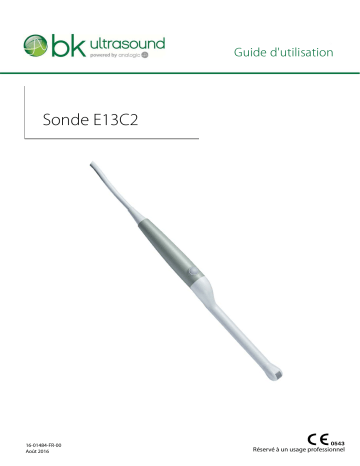 Manuel d'utilisation BK Medical E13C2 (9029) | Fixfr