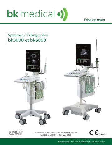 BK Medical bk3000 & bk5000 Manuel utilisateur | Fixfr