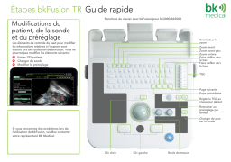 Manuel utilisateur bkFusion - BK Medical